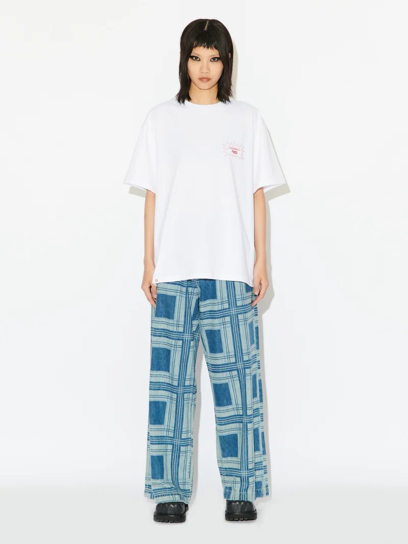 LABEL TEE WHITE