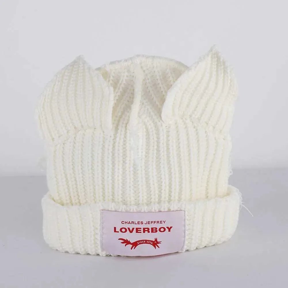 Loverboy Beanie Cat Ear Knitted