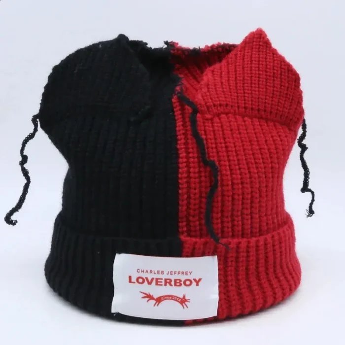 Loverboy Beanie Cat Ear Knitted Wool